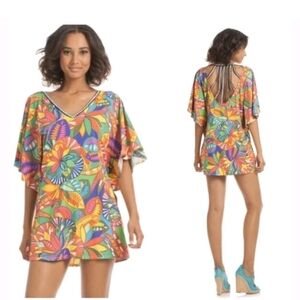 Trina Turk Montezuma Swim Cover Up Tunic Top Size XS / Small